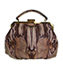 Vintage Butterfly Printed Bag, front view